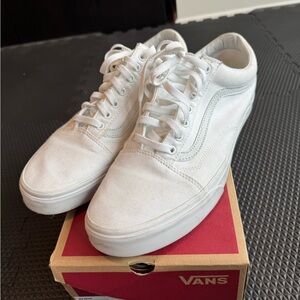 Vans White Sneakers